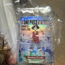 Luffy One Piece  Basketball Promo