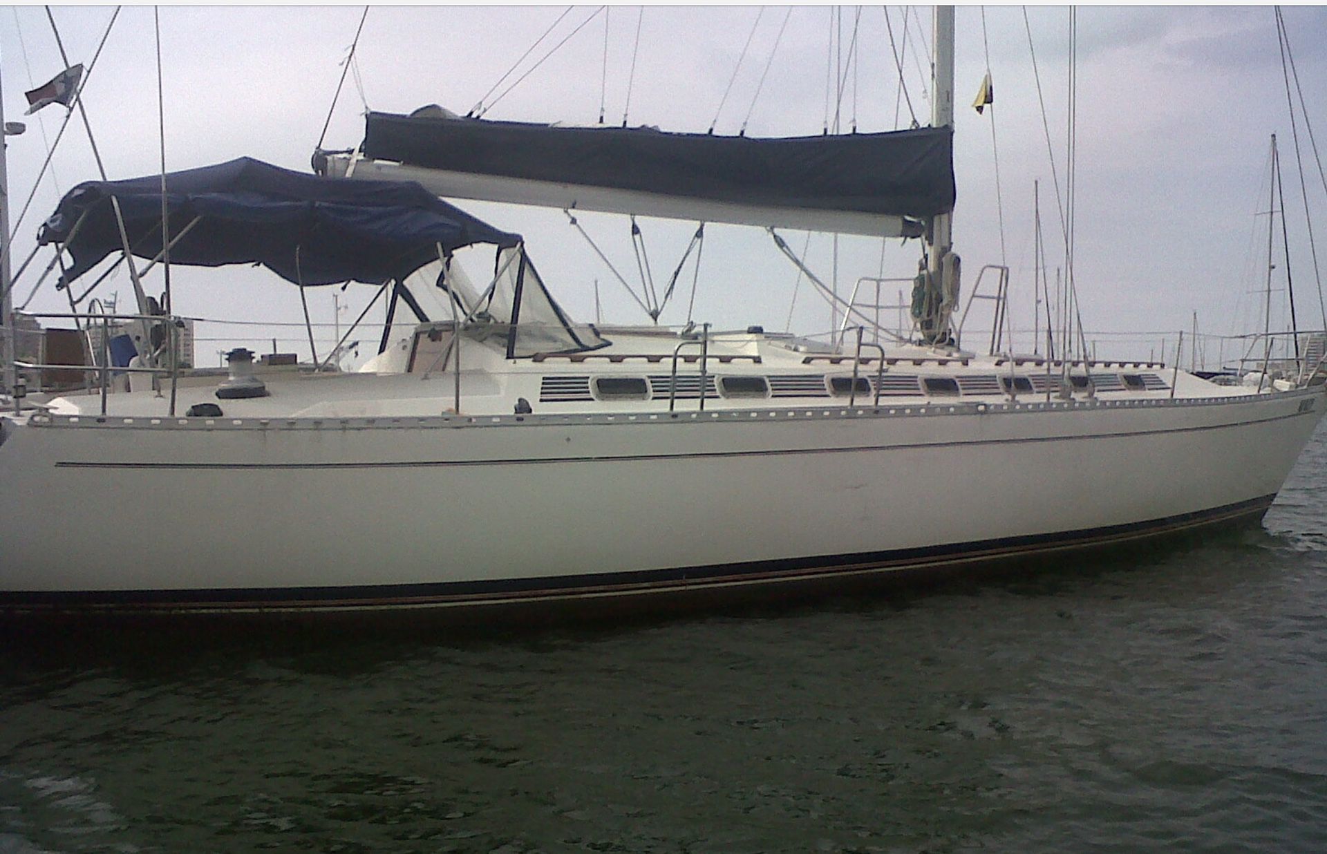 Sail boat Beneteau 51 ft fiver glass 1985