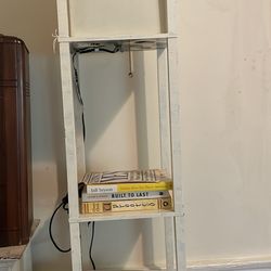 Twin Bookshelves With Lights 