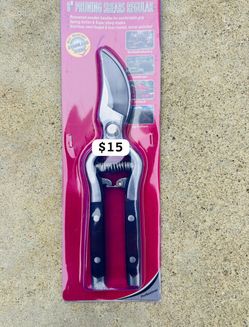 8” Stainless Steel Bypass Pruning Shear