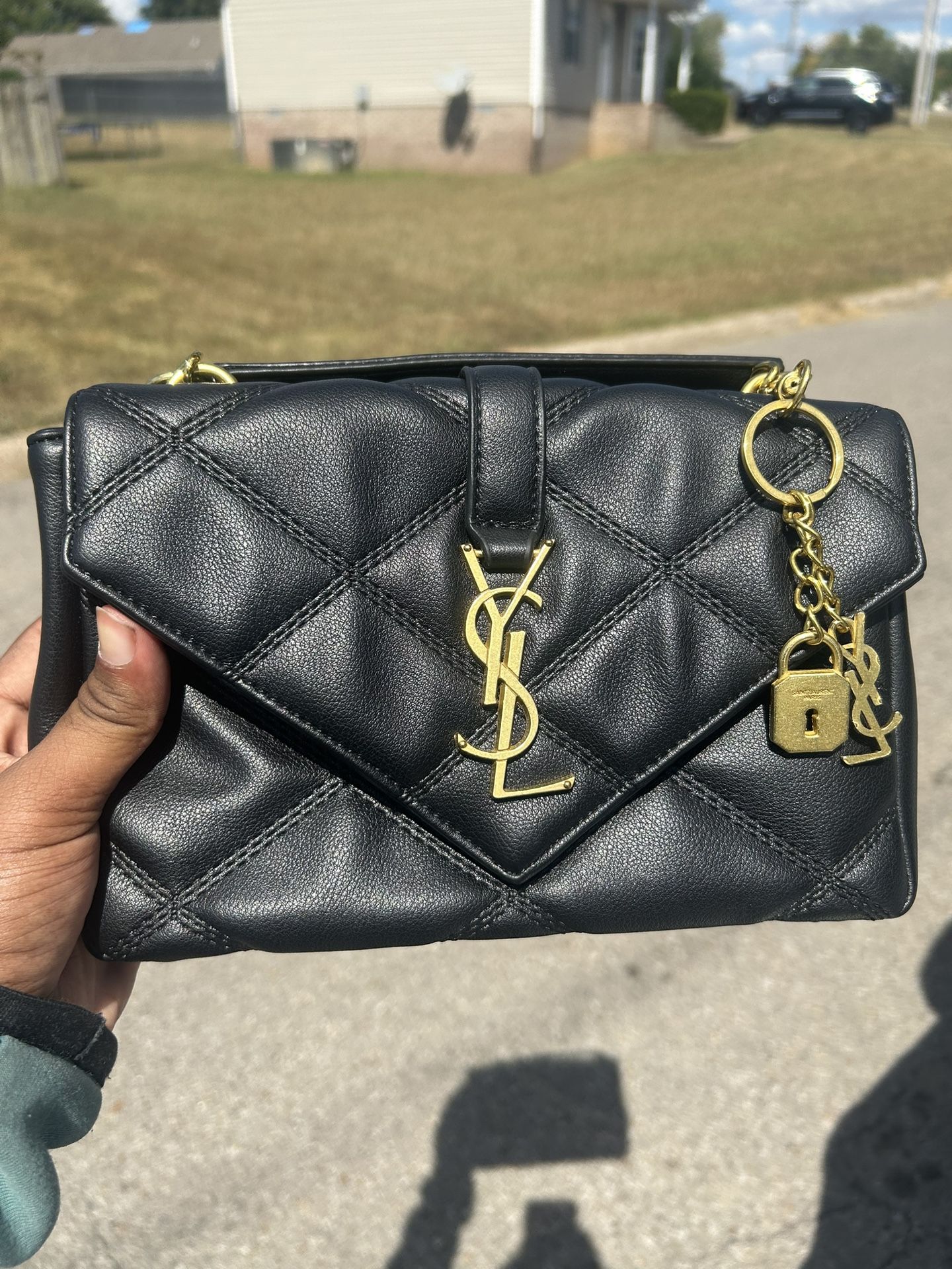 Black Ysl Purse