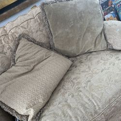 Two Set Sofa/Couch antique design With cushions and pillows
