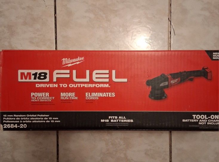 Milwaukee Fuel 15mm Random Orbital Polisher ( Tool Only)