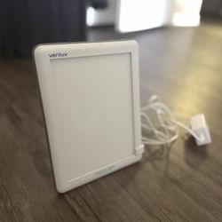 Verilux HappyLight Alba Light Therapy Lamp, White