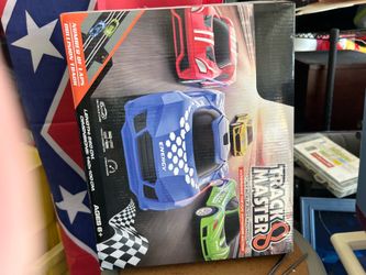 Slot car track & cars