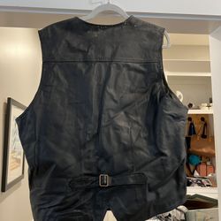 Wrangler Leather Vest
