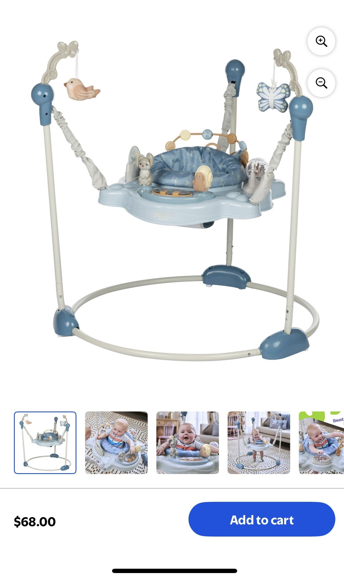 Cosco Twirl And Bounce Activity Center