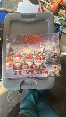 Christmas gnome advent calendar New 