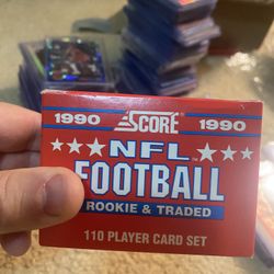 1990 Score Set Rookies & Traded