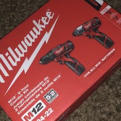 Milwaukee M12 2-tool Combo Kit 120$