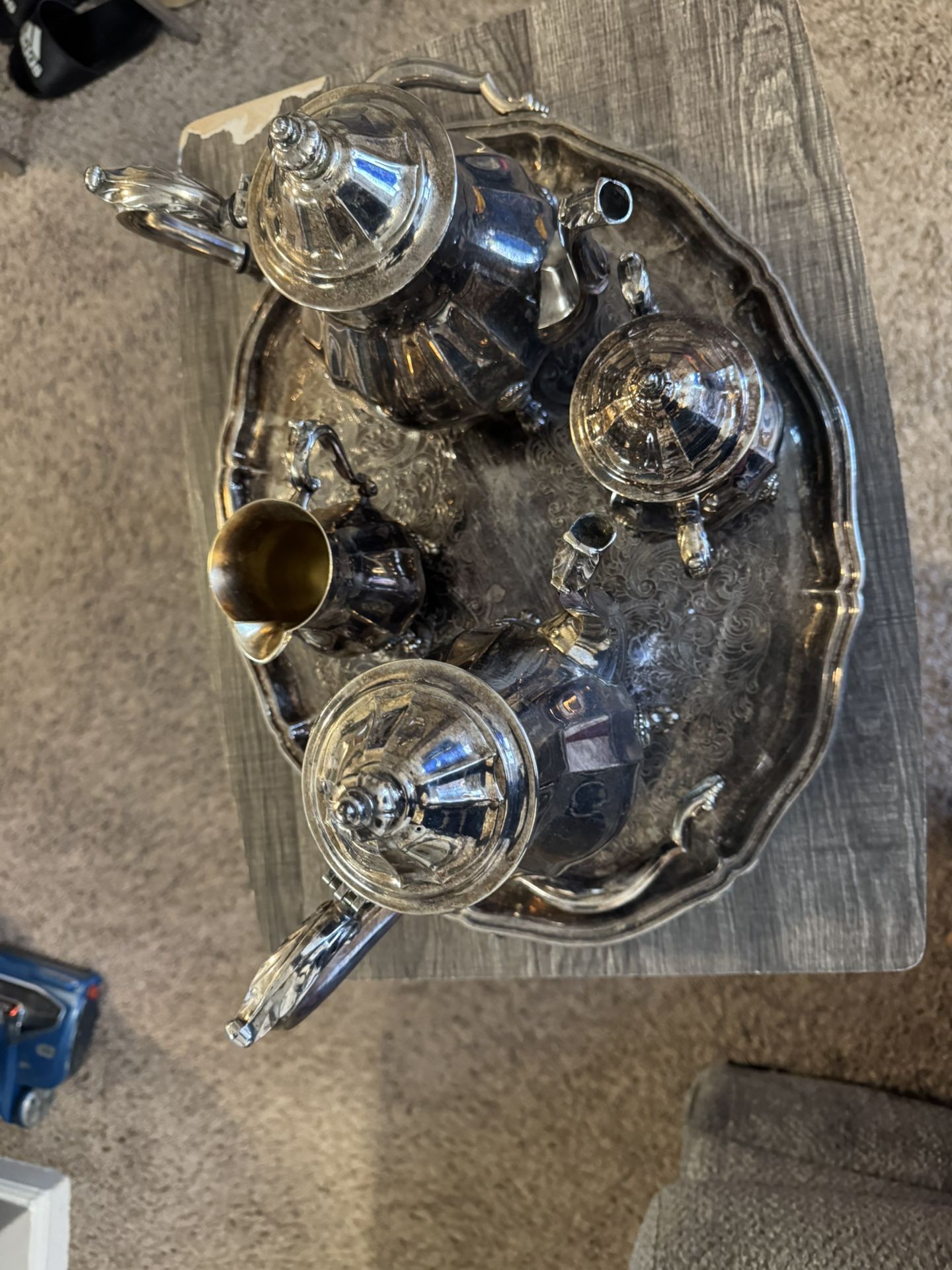 Oneida Silver Tea Set 