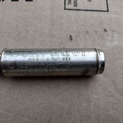 SCHRADER Vintage Balloon Tire Gauge 1920's Decade.