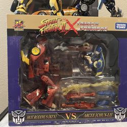 Transformers X Street Fighters