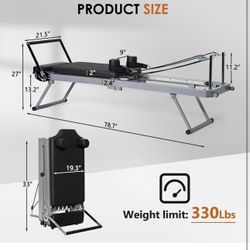 Pilates Reformer (New, Still In Box never Opened) For 350