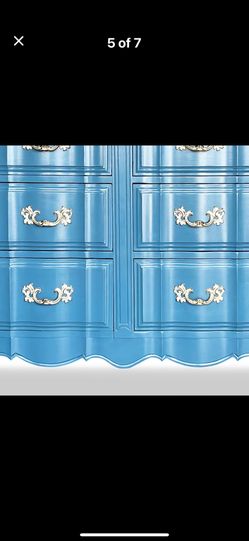 Blue Dresser