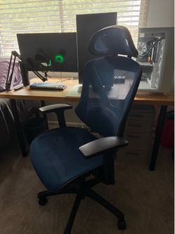Blue Desk Chair