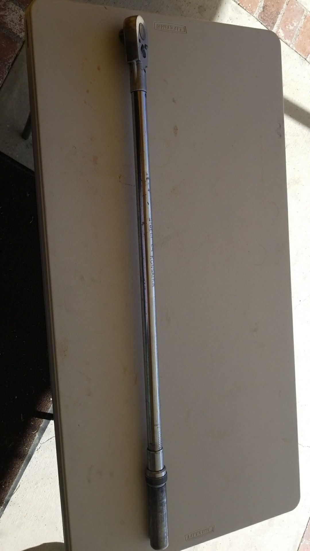 Snap-on Torque Wrench QJR-4600 3/4" Drive 100-600 FT Lbs