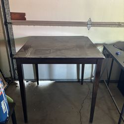 Wooden Square Dining Table