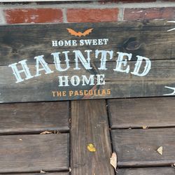 Handmade haunted home Halloween indoor outdoor party prop decoration