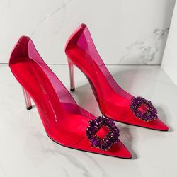 New-Good American: CINDER-F*CKING-RELLA PUMP