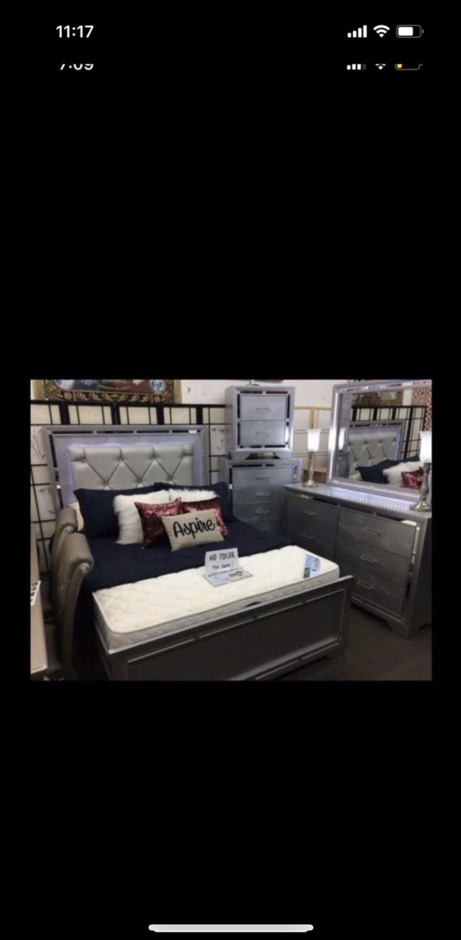 Brand New LED Complete Bedroom Set For $1499