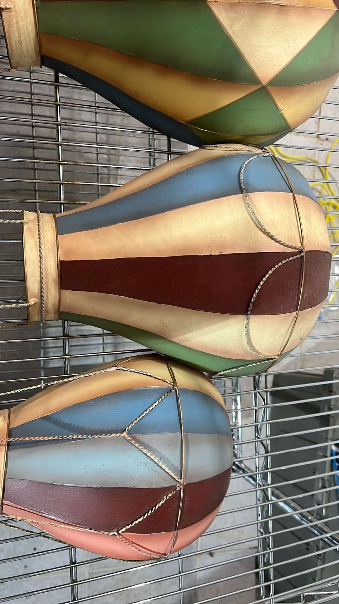 3 Air Balloon Home Decor