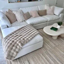 Restoration Hardware Original Cloud 4pc Modular Sofa — Originally $7.9k 