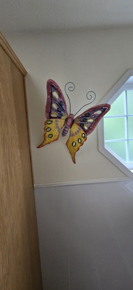 Large Metal Butterfly PENDING