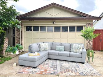 L-Shape 2 Piece Sectional Sofa - Delivery Available