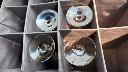 4 Tall wine Glasses 10.00