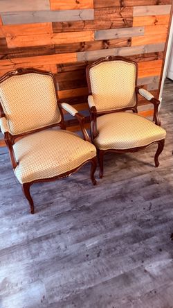 Two arm chairs