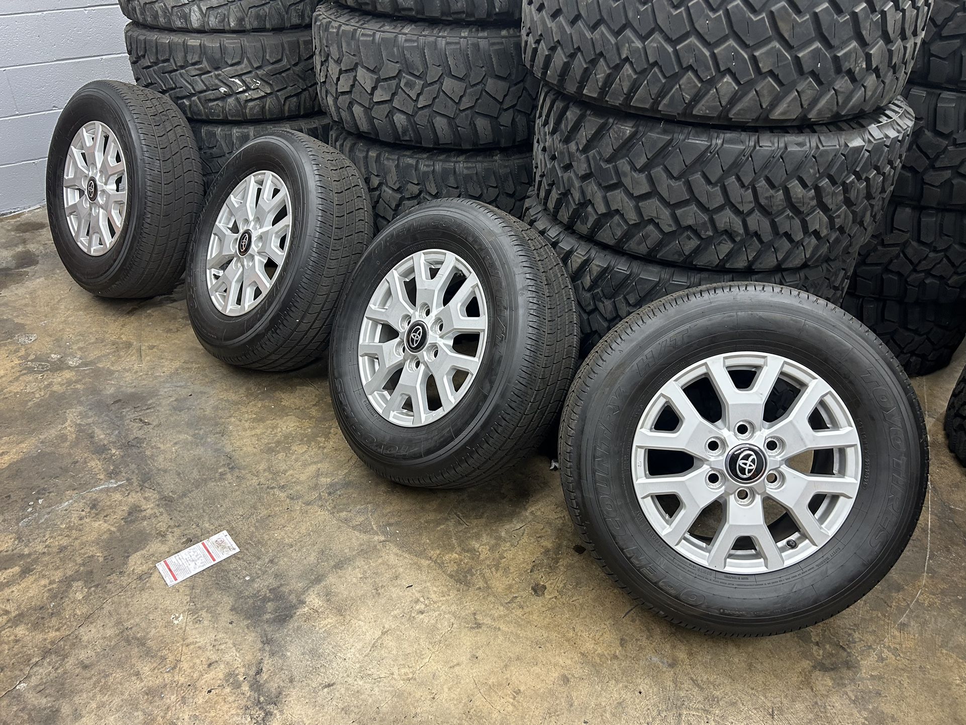 *LIKE NEW* 2025 Toyota Tacoma Rims Tires 