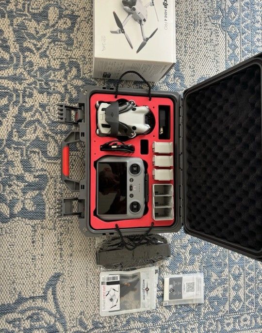 DJI Mini 4 Pro Fly More Combo Plus Camera Drone (with RC 2 Remote) + A LOT MORE!