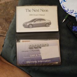 2000 Dodge Neon Owners Manual
