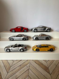 Toy sports cars