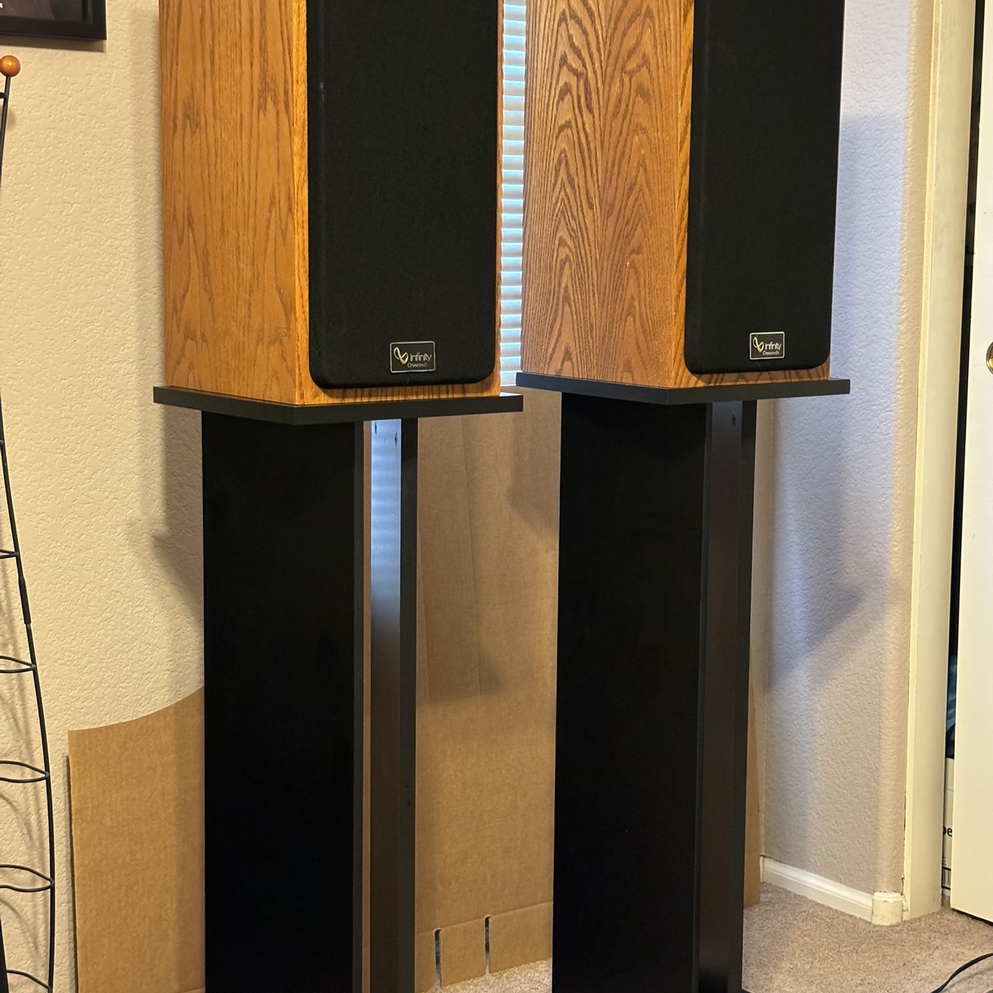 Vintage Infinity CS 3006 Cresendo Speakers And Stands for Sale in ...