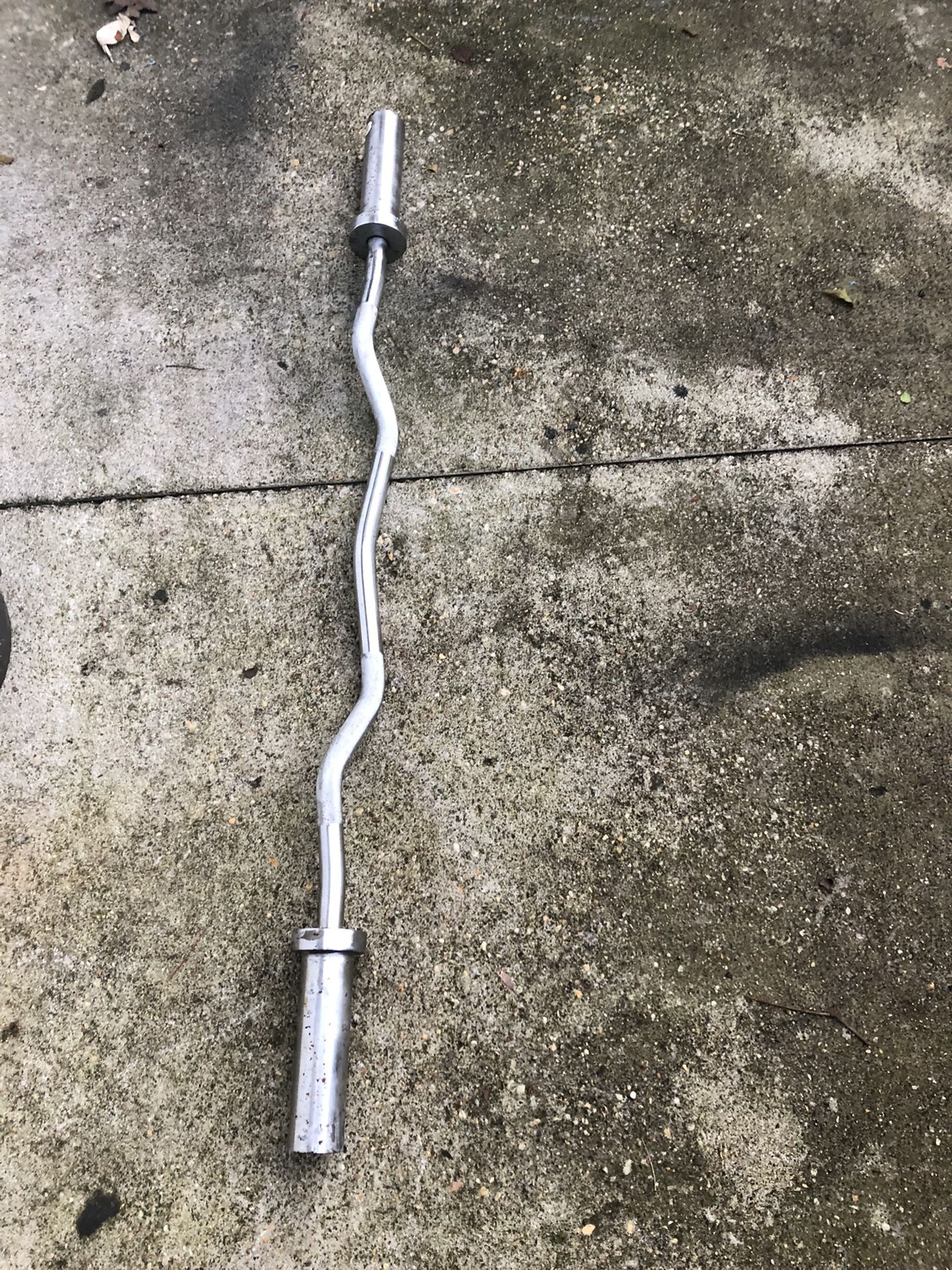 Olympic Chrome Curl Bar 