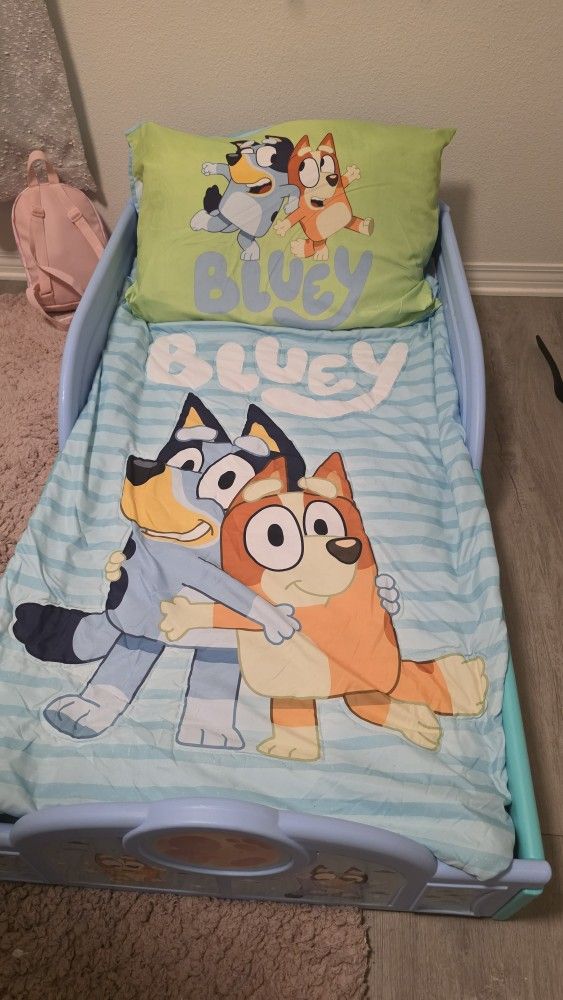 Toddler Bluey Bed