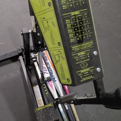 Pitching Machine And Bats