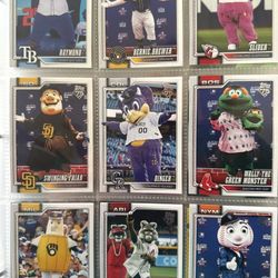 2026 Topps Celebration Inserts/ Mascot Cards 