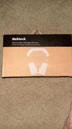 Nekteck LMS-801 Shiatsu Neck & Back Massager.
