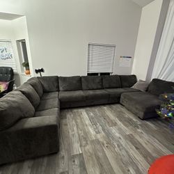 Gray Sectional Couch