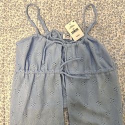 Cotton On Baby Blue Top Size 2xs