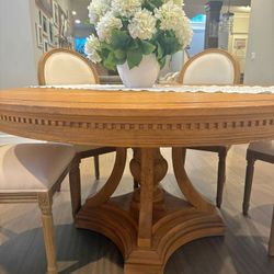 Restoration Hardware St James dining table 60"