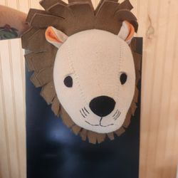 Lion Head Wall Mount- Kids