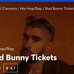 Tickets Bad Bunny 