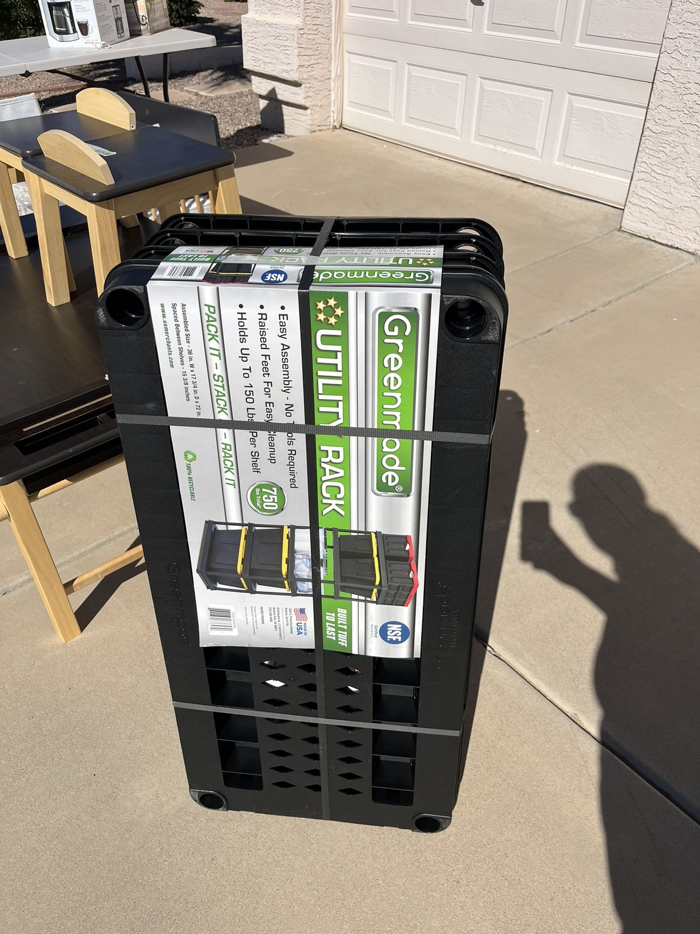 BRAND NEW Greenmode Utility Box Rack