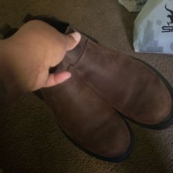 Chocolate Brown Ugg Boots 8 1/2 Women’s (worn 1x)