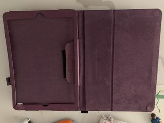 Apple iPad Air 2 Purple Leather Tablet Case Cover