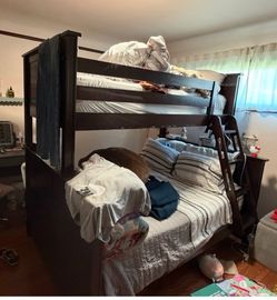 Bayside Twin over Full size bunk bed and dresser